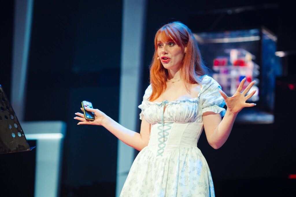 Beatrice Lorenzi sul palco