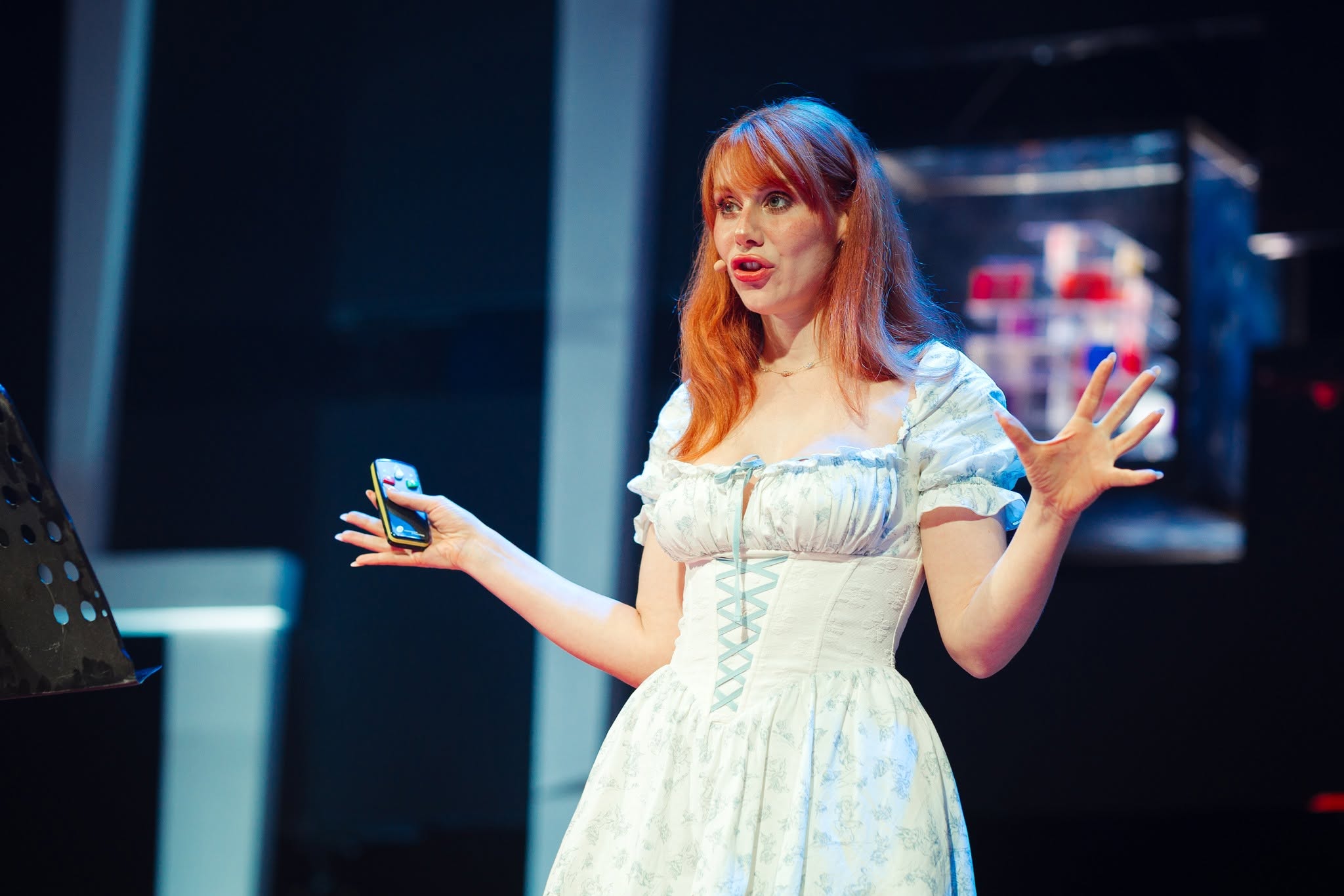 Beatrice Lorenzi sul palco