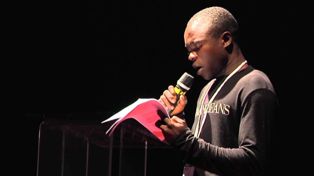 Mohamed Keita sul palco