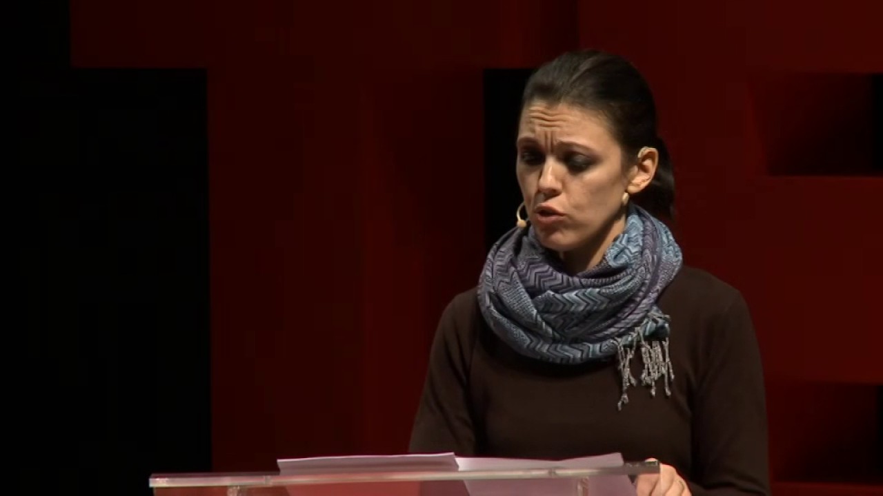 Francesca Borri sul palco