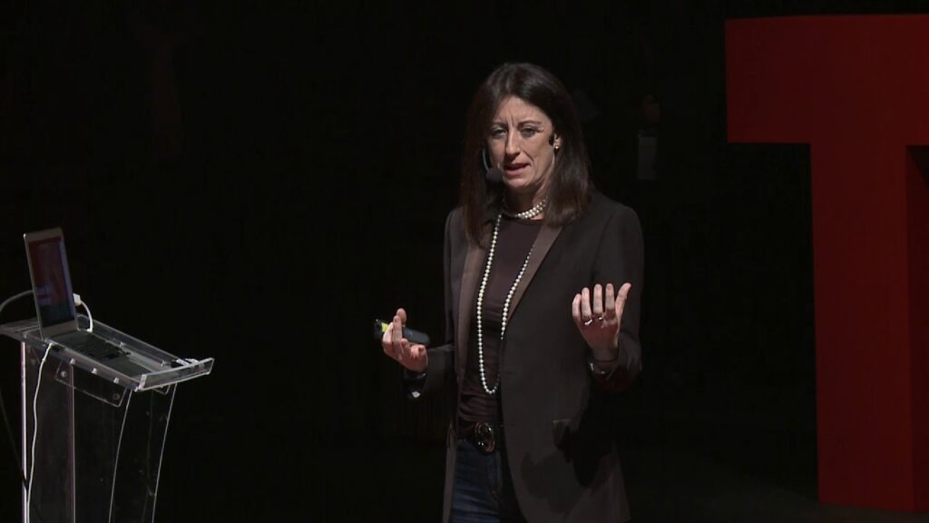 Barbara Covili sul palco