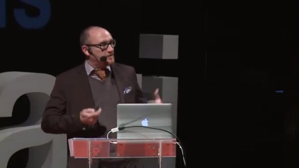 Eric Rodenbeck sul palco