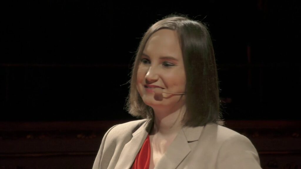 Nell Watson sul palco