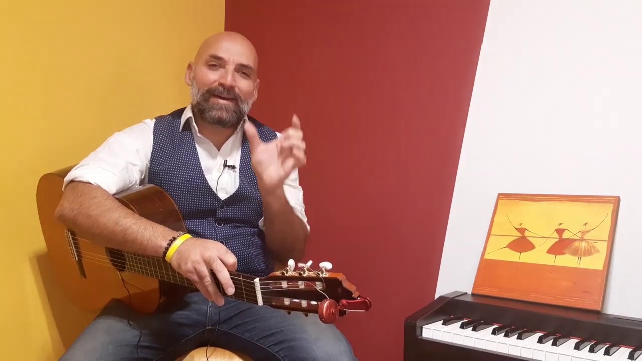 Marco Giuliani sul palco