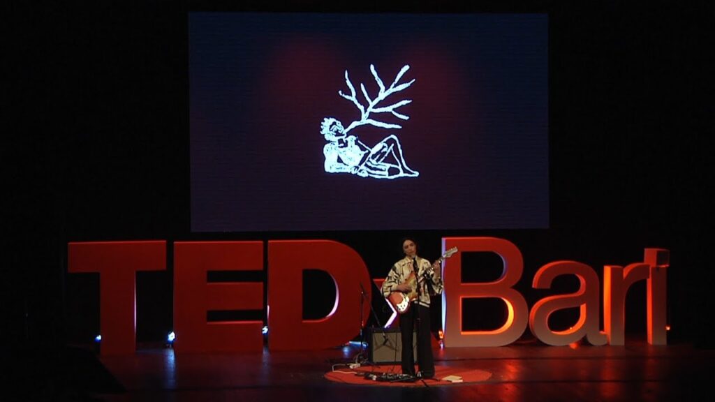 Caterina Dufì “Vipera” sul palco